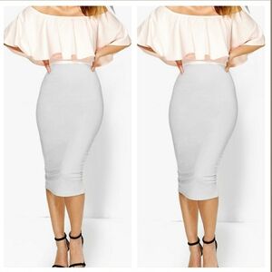 BRAND NEW color block midi dress... (US 10)